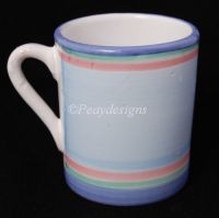 Caleca MARINA Blue & Lavender Coffee Mug
